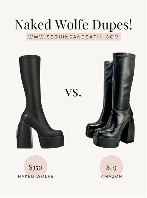 11+ Naked Wolfe Boot Dupes To Unleash Your Inner Baddie On。